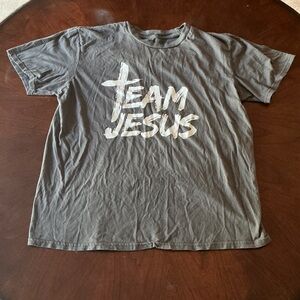 Gray Team Jesus - Men's T-Shirt